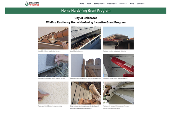 Calabasas Home Hardening Grant Program